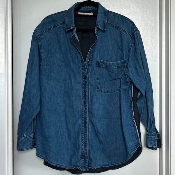 We The Free Indigo Echo Rock Buttondown - Picture 2 of 5